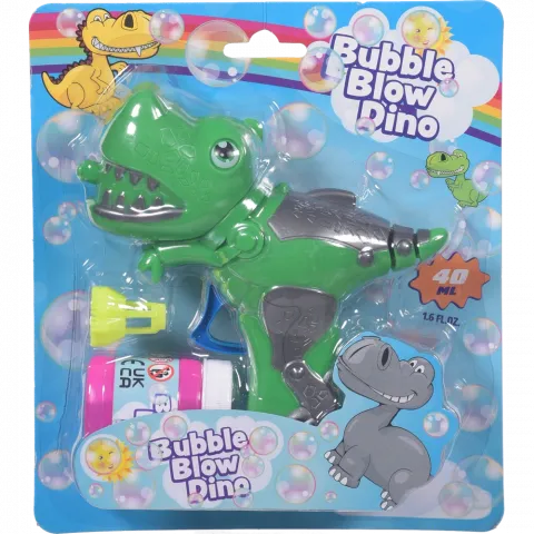 Іграшка Пістолет для мильних бульбашок динозавр` 40 мл арт. M14000160 И192 (КІН)`