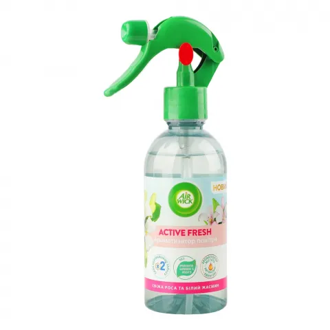Освіж. повітря Airwick 237 мл спрей Свіжа роса та білий жасмин