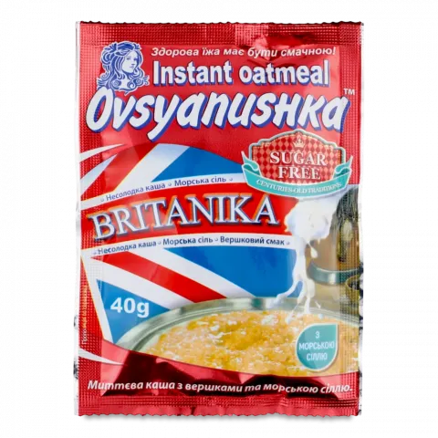 Каша Вівсянушка 40 г з вершками