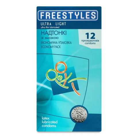 Презервативи Freestyles 12 шт. Ultra light