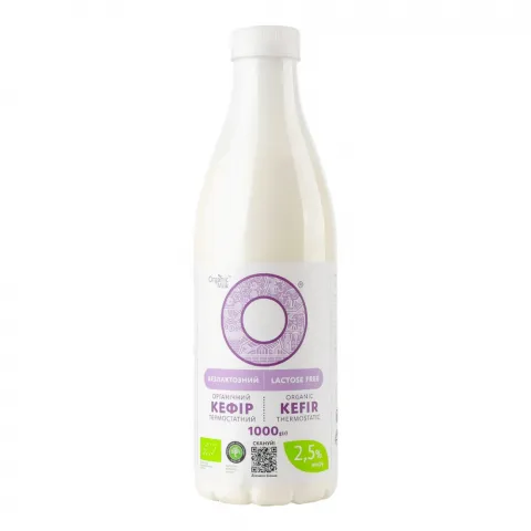 Кефір Organic Milk 2,5 0,9 л безлактозний органічний