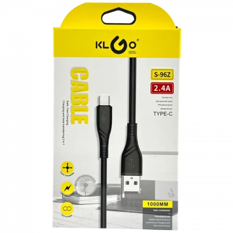 Кабель передачі даних USB-Type-C 1м S-96Z 2,4А арт. 17488-12 И585