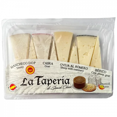 Асорті з 4 сирів La Taperia 125г (Іспанія)