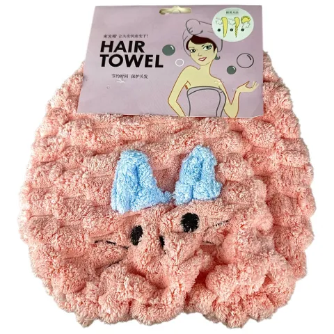 Рушник-шапочка  для волосся арт.6102-28 16816 БИ 340