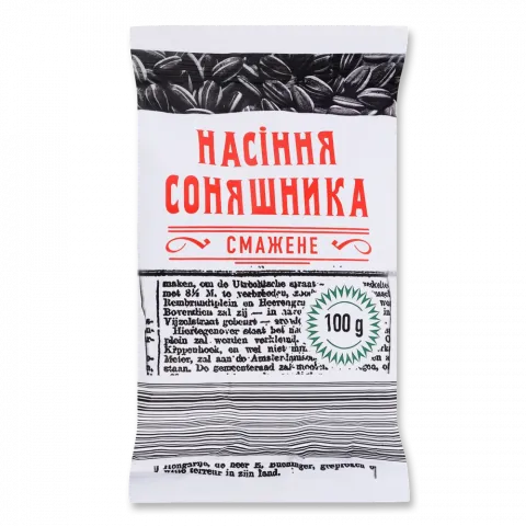 Насіння соняшника 100 г несолоне
