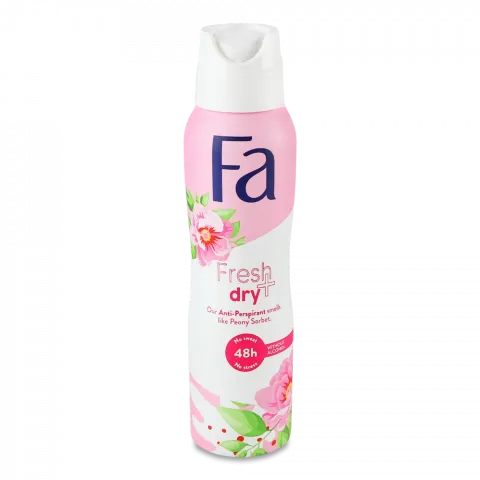 Дезодор Fa 150 мл д/жін. аер. Fresh and Dry Pink Sorbet