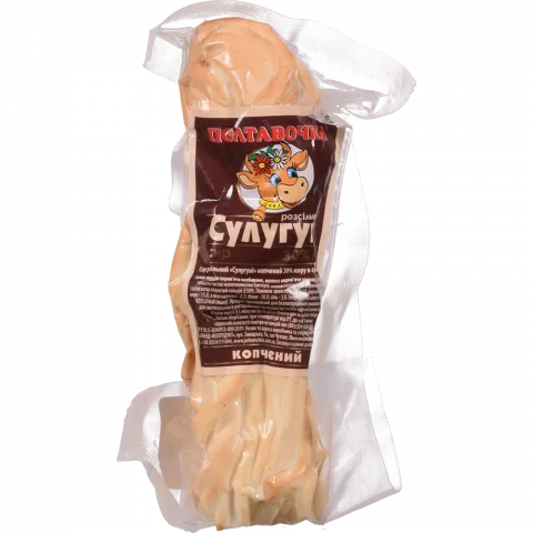 Сир Полтавочка Сулугуні 30 копч. т/у ваг.