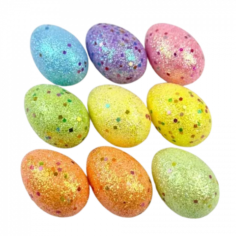 Декор Великодній н-р яэць 9шт B1-0940 G2025-078 И