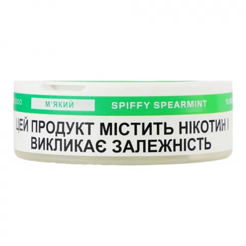 Нікотинові подушечки Velo Bright Spearmint м`який