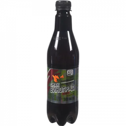 Напій б/алк. енергетичний Субота 0,5 л Смак Виноград