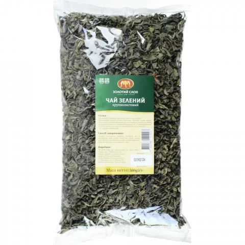 Чай Золотий Слон 500 г зелений (П)
