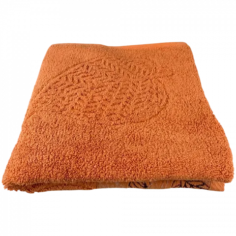 Рушник махровий DINA.ME QD-511 50х100 см 550 г/м2 Гарбуз (Узбекистан) И35