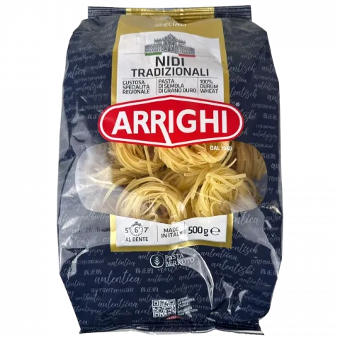 Макарони Arrighi 500 г 86 Гнізда тальоліні (Італія)
