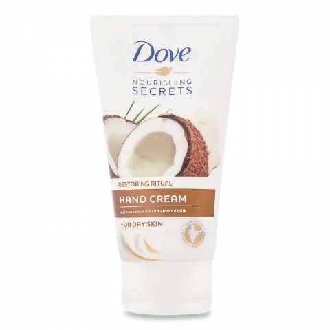 Крем д/рук Dove 75 мл з кокосовою олією та мигдальним молочком