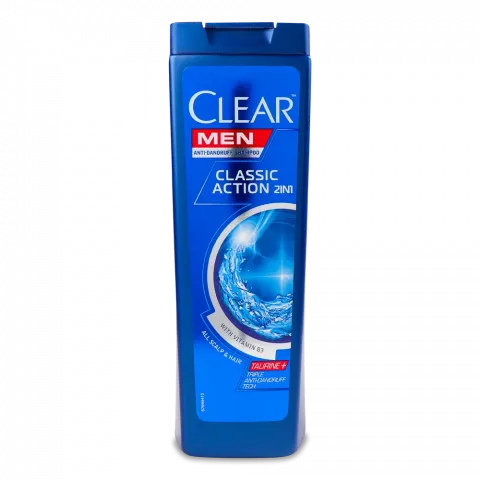 Шампунь Clear 360 мл 2в1 п/лупи д/чол. Щоденний захист та догляд