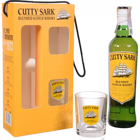 Набір Віскі Катті Сарк 0,7 л +2 скл.