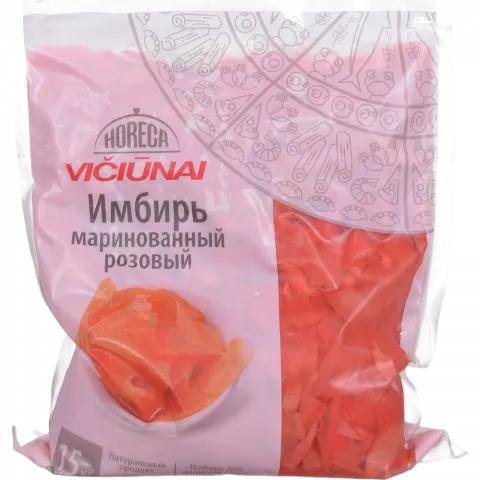 Імбир Vici 1,4/1,5 кг марин. рожевий