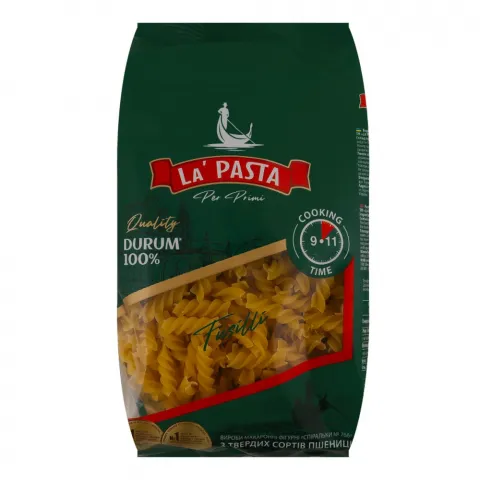 Макарони Ла Паста 400 г Спіральки