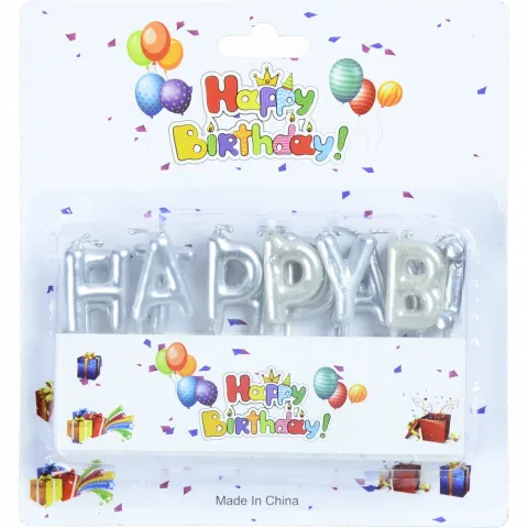 Набір свічок д/т Hap birth 6961-10 И735