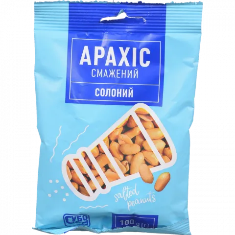 Арахіс Субота 100 г пак. солоний