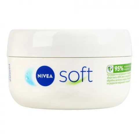 Крем д/обличчя Nivea 200 мл Soft інтенсивно зволожуючий 89050