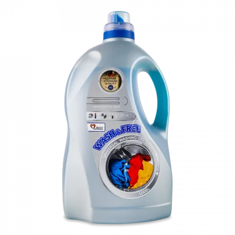 Гель д/прання Wash and Free 5000 г Універсальний