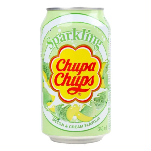 Напій б/алк. Chupa Chups Диня 0,345 з/б газ. (Корея)