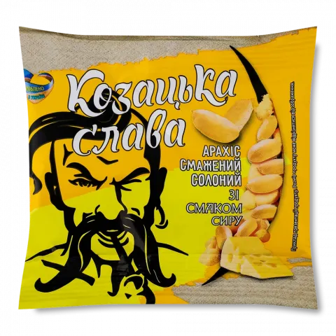 Горішки Козацька слава Арахіс 30 г пак. з сиром