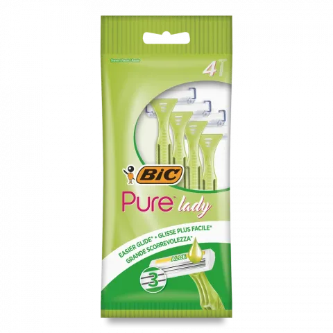 Станок д/гоління BIC 4 шт. Pure Lady