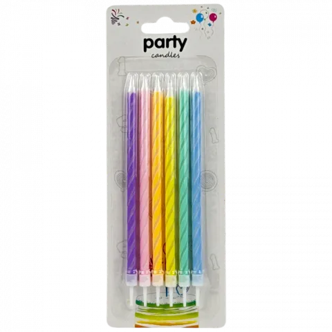 Набір свічок д/т довгих круч 6шт кол A38170087 6909 И493