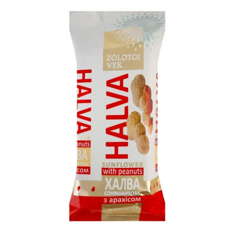 Халва Zolotoi Vek 270 г з арахісом