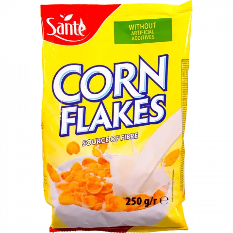 Кукурудзяні Пластівці Санте 250 г (Польща) И948