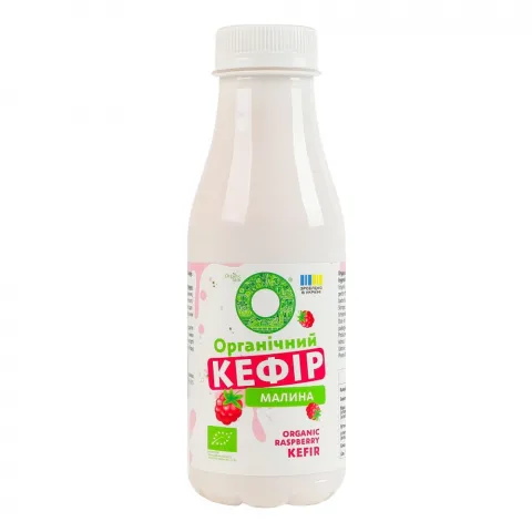 Кефір Organic Milk органіч. з наповн. Малина 2,5  280 г