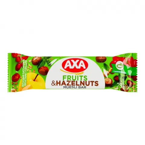 Бат злаковий AXA 23 г з фруктами та горіхами