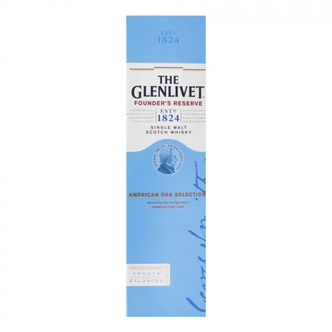 Віскі The Glenlivet 0,7 л кор. 40 Founders Reserve
