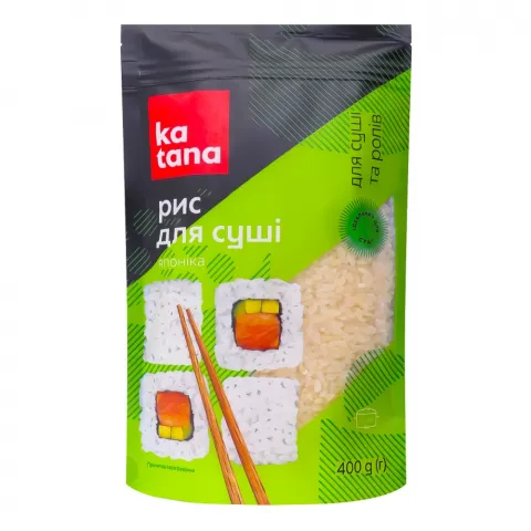 Рис Катана д/приг. суші 350/400 г пласт.