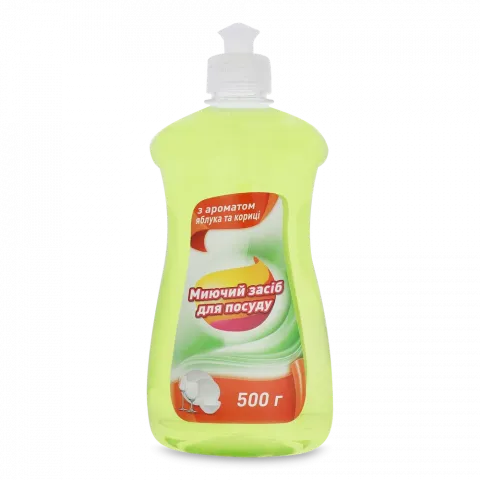Засіб д/посуду 500 мл з ароматом яблука та кориці