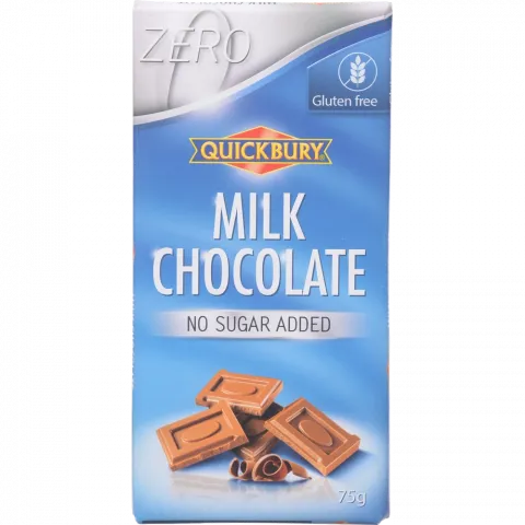 Шок Квікбері 75 г молочний б/цукру (Німеччина)