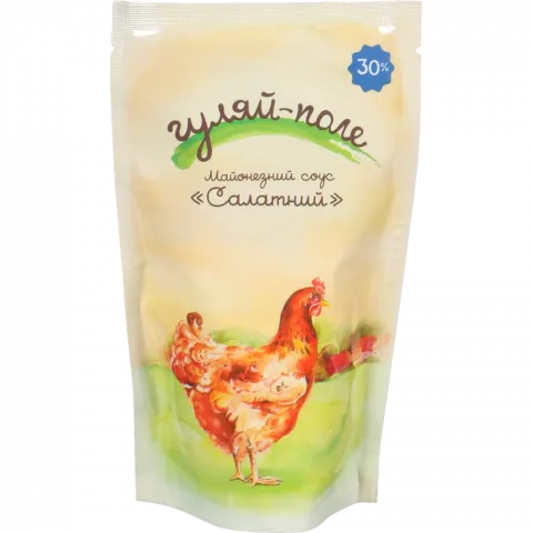 Майонезний соус Гуляй-поле 30 160 г д/пак. Салатний