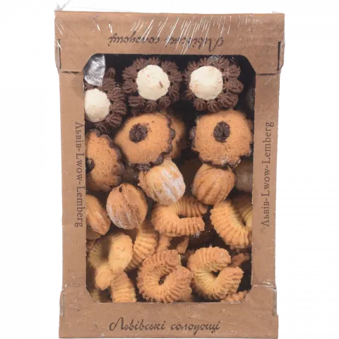 Набір печива Львів. Солодощі 800 г До кави