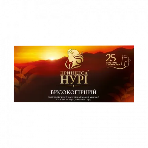 Чай Принцесса Нурі 25 шт. Високогірний
