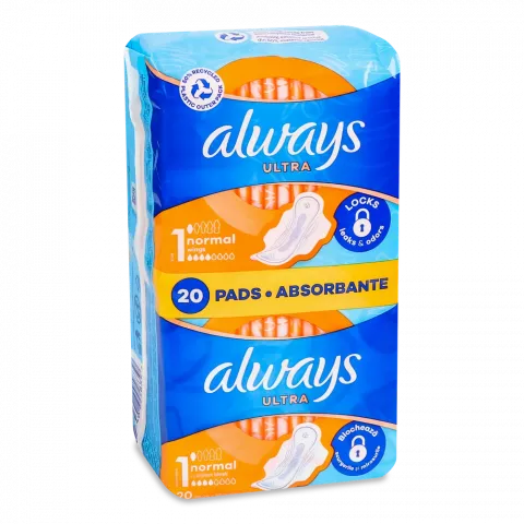 Прокладки Always Ультра дуо Нормал 20 шт.