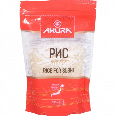 Рис Akura 250 г д/приготування суші