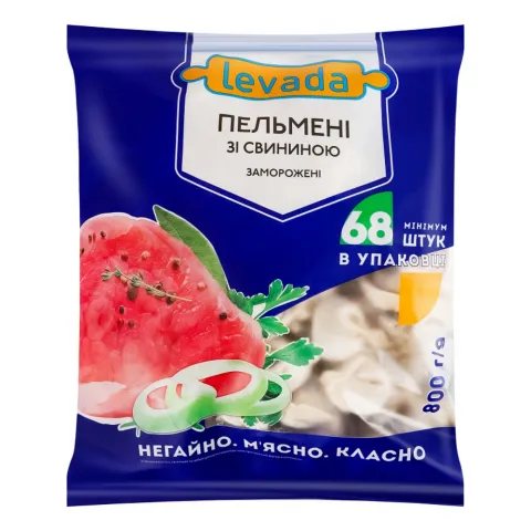 Пельмені Левада 800 г зі свининою