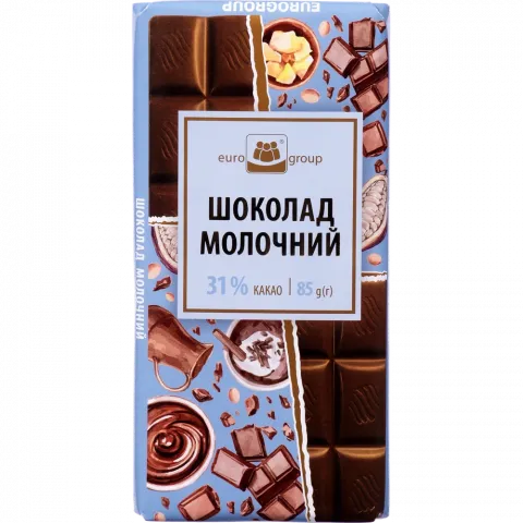Шок Єврогруп 85 г молочний