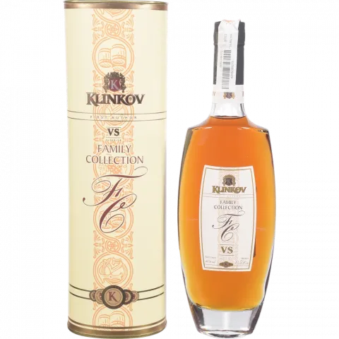 Коньяк Клінков Фемелі Колекшен VS 40 0,5 л кор.