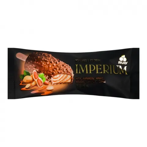 Морозиво Рудь 70 г ескімо Imperium Нуга-карамель