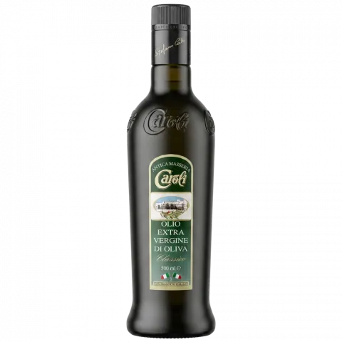 Олія оливкова Caroli Extra Vergine 500мл скл. (Італія)И099
