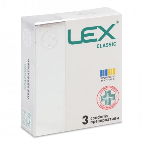 Презервативи Lex 3 шт. classic