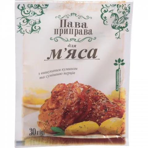 Пава Приправа 30 г для м`яса